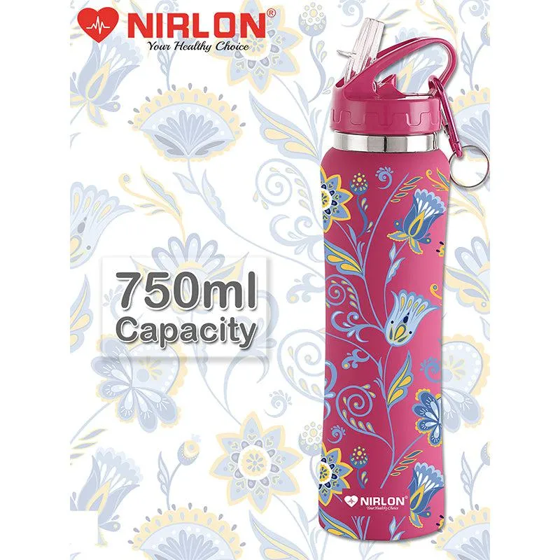 Mosa Floral Sipper Water Bottle - 750 mL media 7