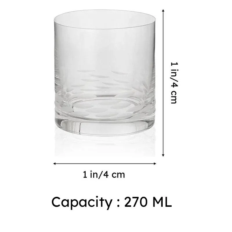 Cutwork Enigma Whiskey Glasses (270 mL Each) - Set Of Two media 9