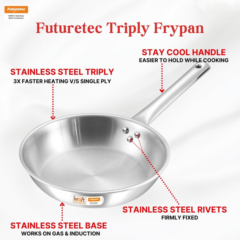 Kraft Ryvex Frying Pan - 1200 mL/9 Inches media 8