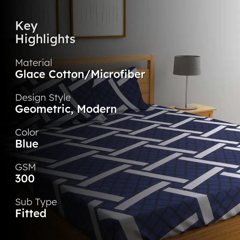Bedtime Bonanza Fitted Microfiber Bedsheet - 300 GSM media 2