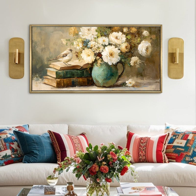 Heirloom Canvas Wall Painting With Frame