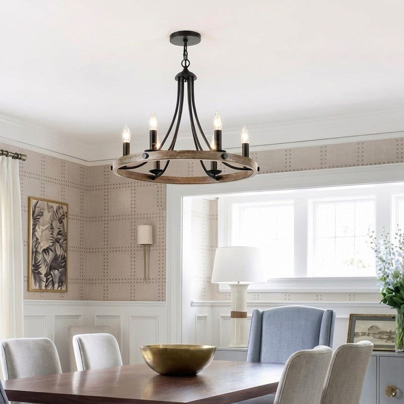 Glowara Metal Chandelier media 3