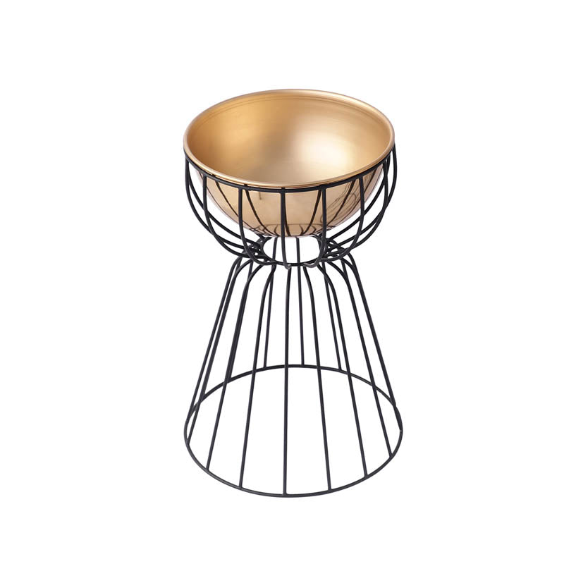 Tejasvi Floor Planter (Gold) - Medium media 3