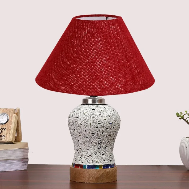 Calvora Wooden Table Lamp - Multicolor media 4