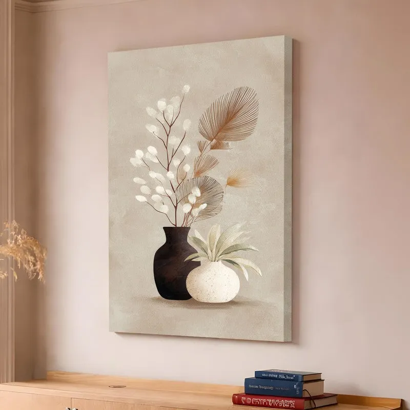 Floral Imprint Canvas Wall Art media 4