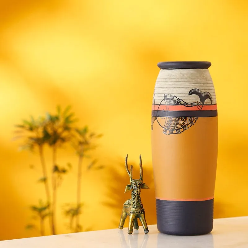 Amara Terracotta Vase media 4