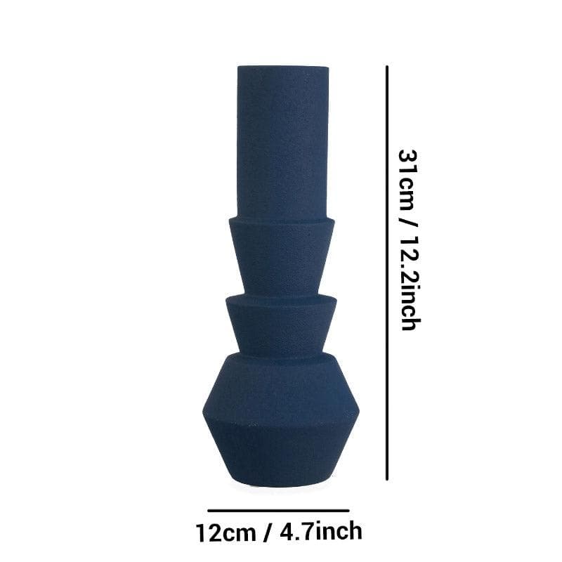Ulwin Ceramic Vase - Blue media 5