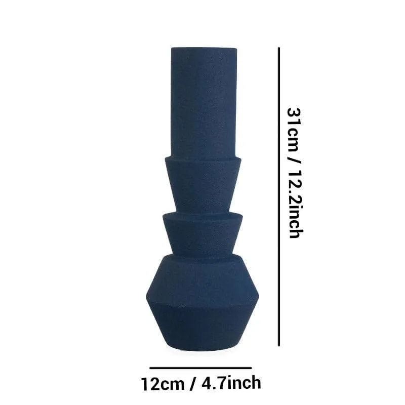 Ulwin Ceramic Vase - Blue media 5