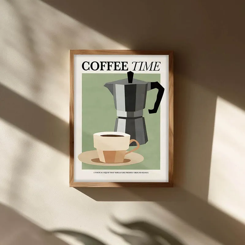 Coffee Bliss Archival Canvas Wall Art - Brown media 3