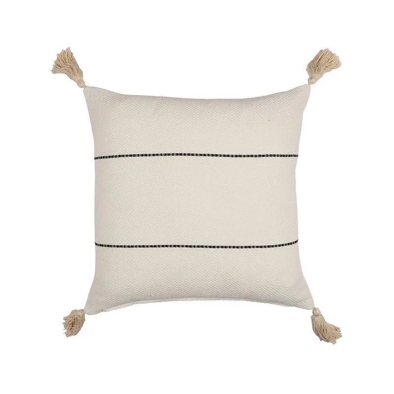 Sleek Line Cotton Cushion Cover - Set of Two media 3