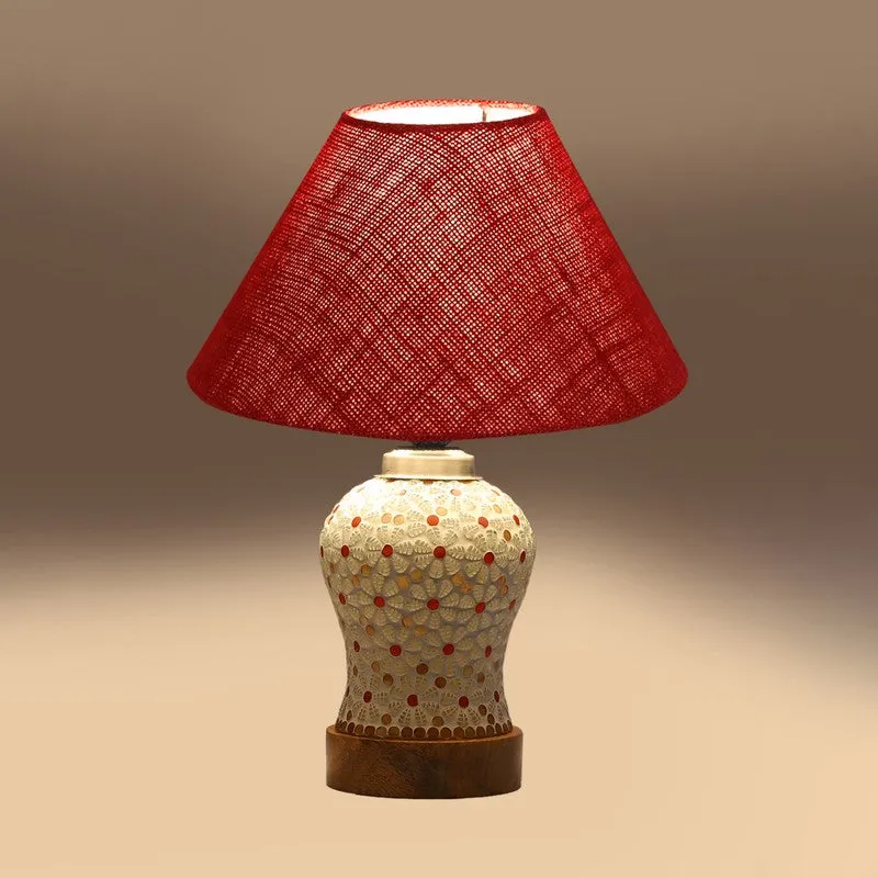 Natira Wooden Table Lamp - Multicolor media 7