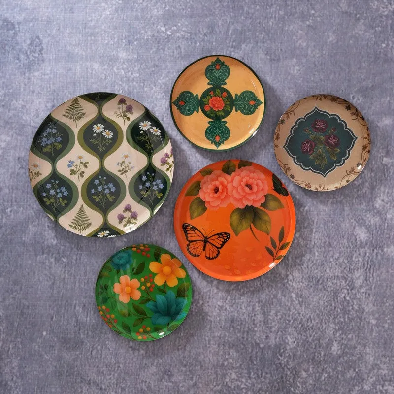 Natures Wings Wall Plate - Set of Five media 1