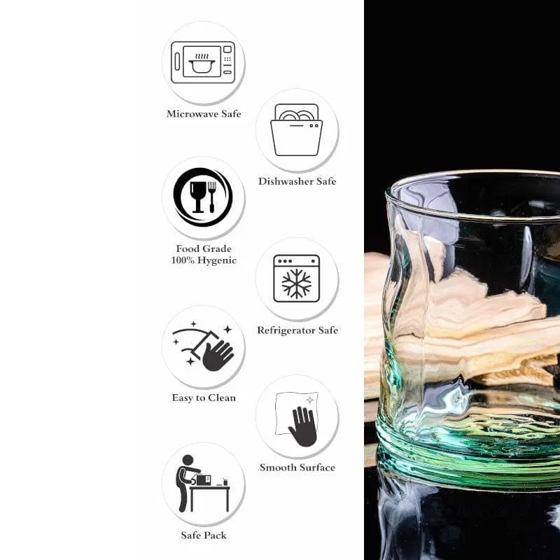 Pasabahce Curvisoy Glass Tumbler (340 ML) - Set Of Four media 6