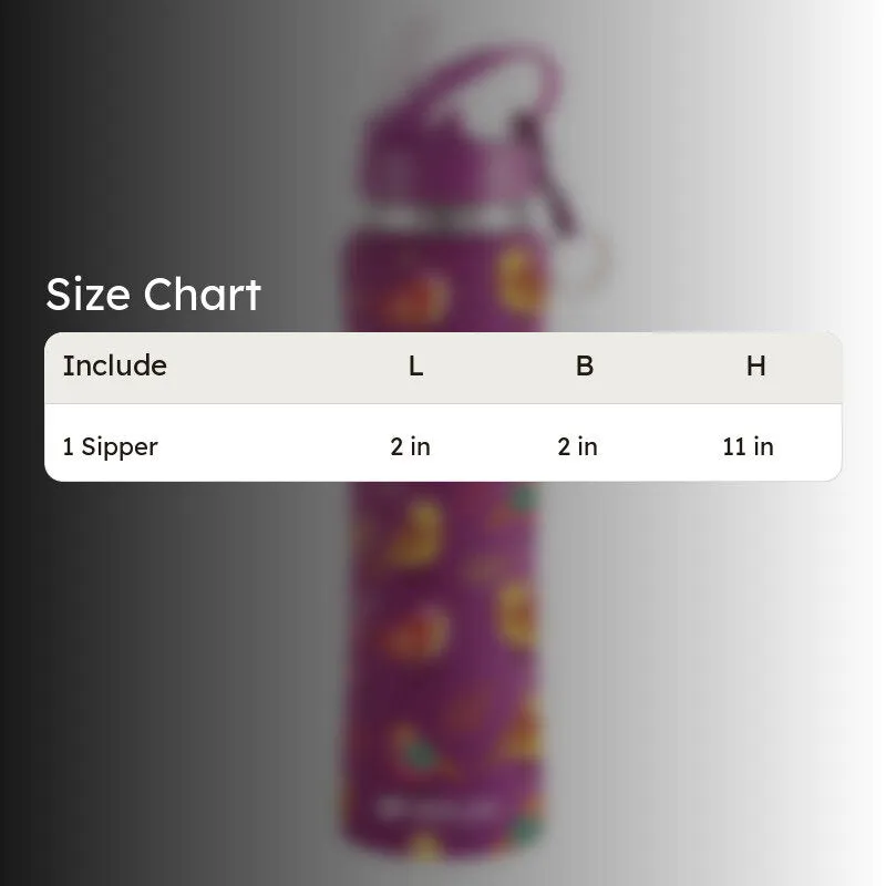 Chripy Print Sipper Water Bottle - 750 mL media 8