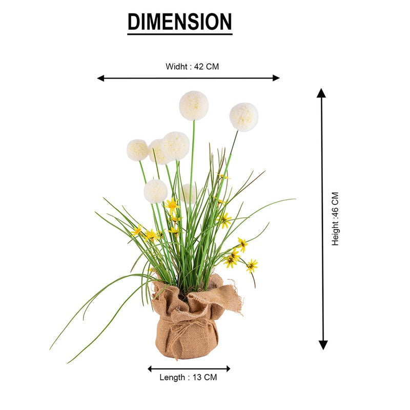 AarviDecor Ivory Elegance Silk Artificial Flowers media 8