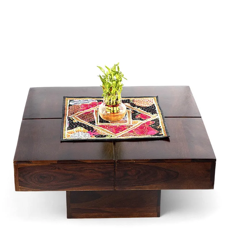 Tervo Sheesham Wooden Center Table media 4