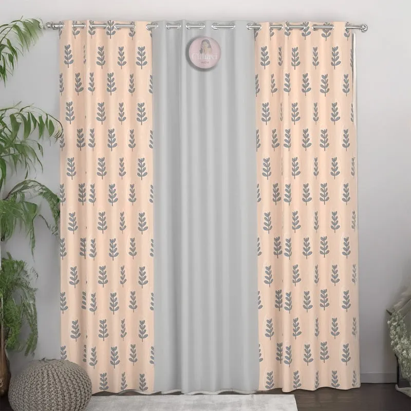 Blue Drift Curtains - Set of Three media 1