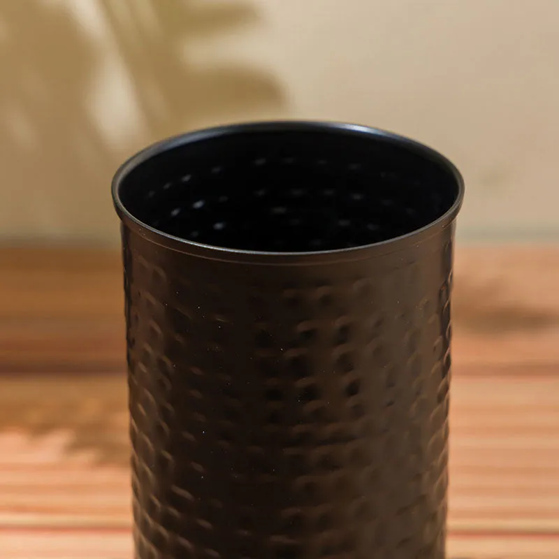 Nautica Steel Wave Hammered Stainless Steel Bathroom Tumbler media 5
