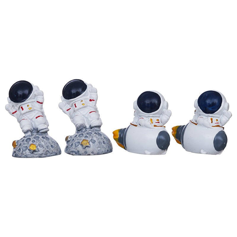Astronaut Fun Showpiece - Set Of Four media 3