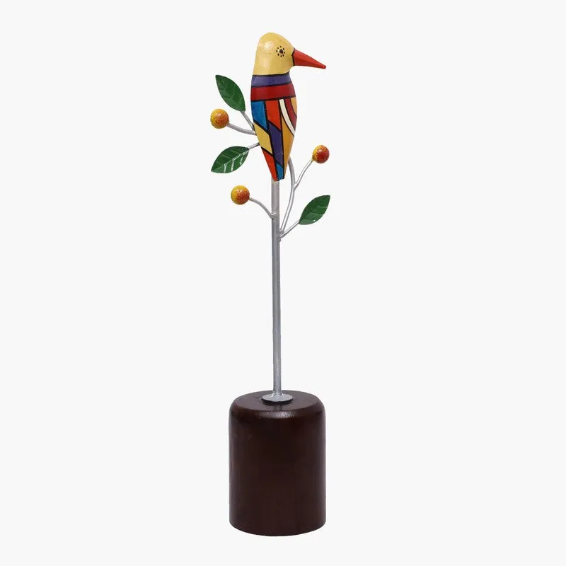 Prismatic Perch Metal Showpiece media 3