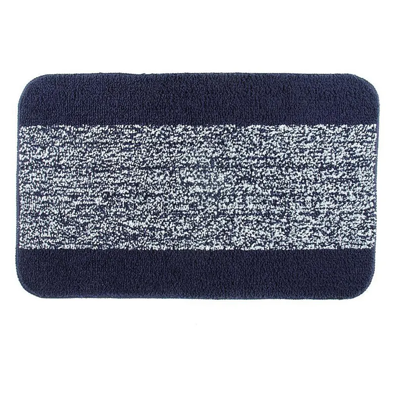 Marvis Anti Skid Bath Mat & Contour Mat (Blue) - Set Of Three media 6