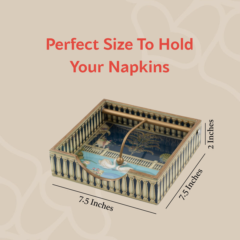 Rajhans Wooden Tissue Holder media 6