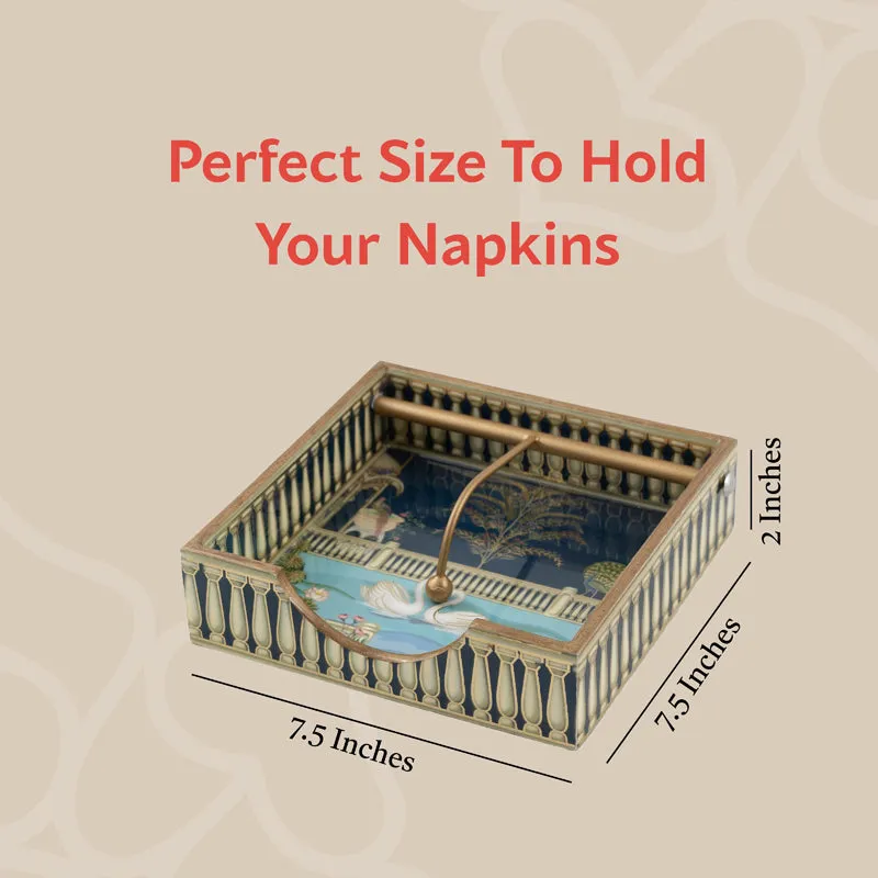 Rajhans Wooden Tissue Holder media 6