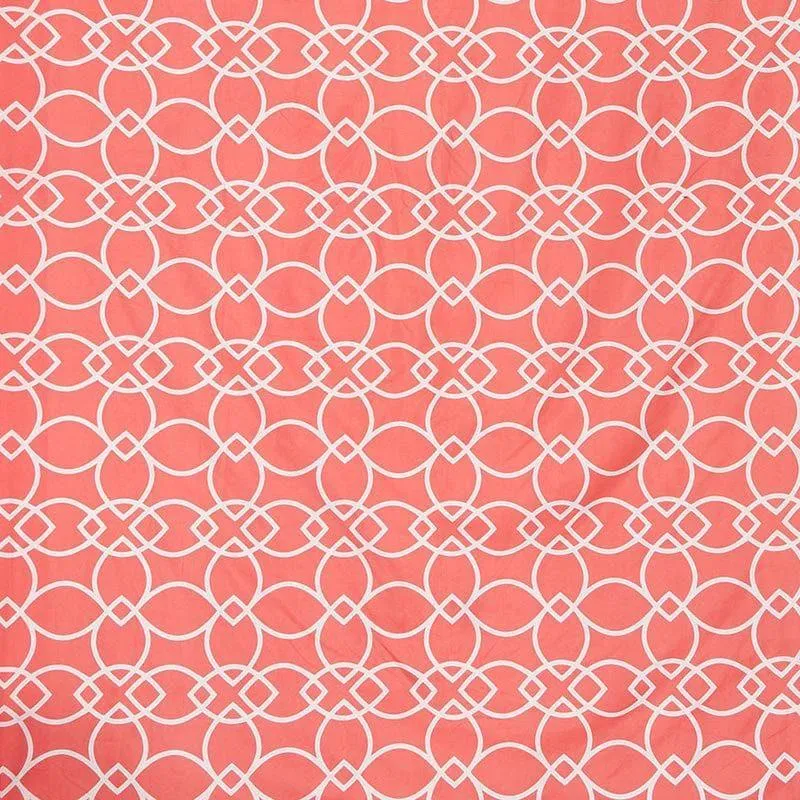 Peach Ethel Fitted Bedsheet - 150 GSM media 5