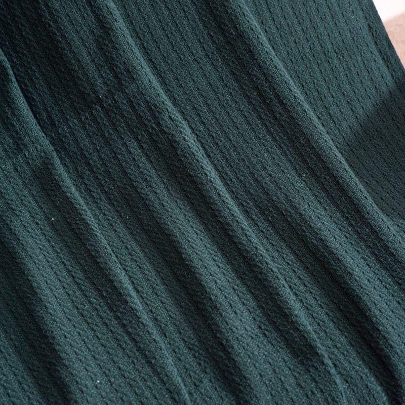 Zody Woven Throw - Dark green media 4