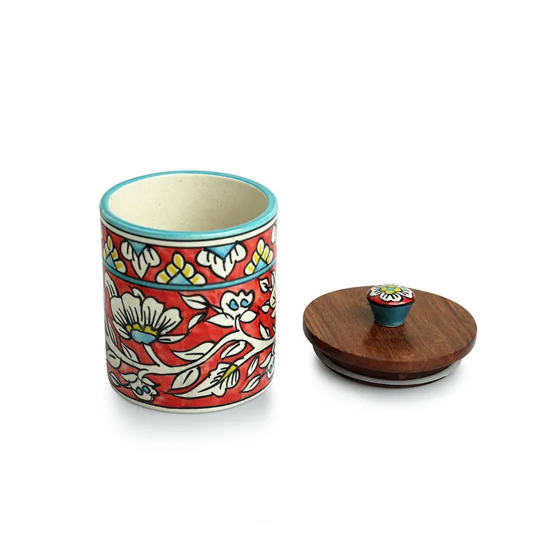 Rang-E-Gul Ceramic Jar - 420 mL media 3