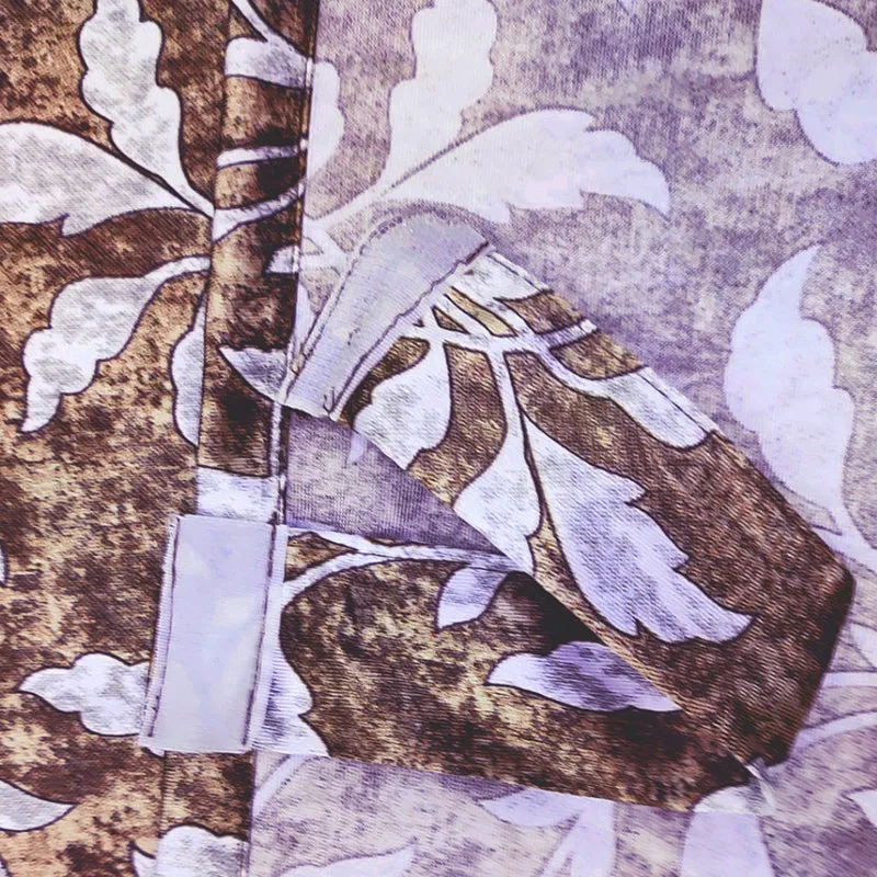 Ralph Floral Artificial Silk Curtain media 3