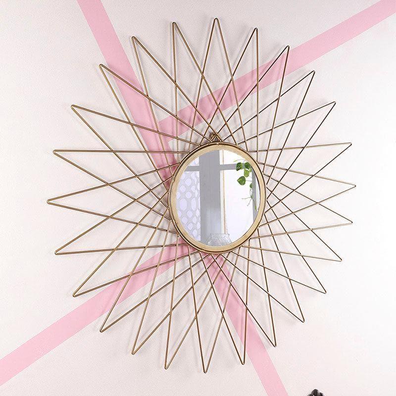 Radiant Nibbler Wall Mirror - Gold media 3