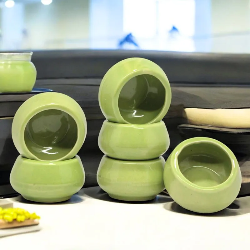 Spec Dip Bowl (Green/80 mL Each) - Set Of Six media 1
