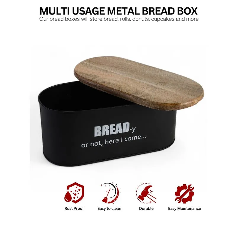 Versatile Bread Box with Lid media 7