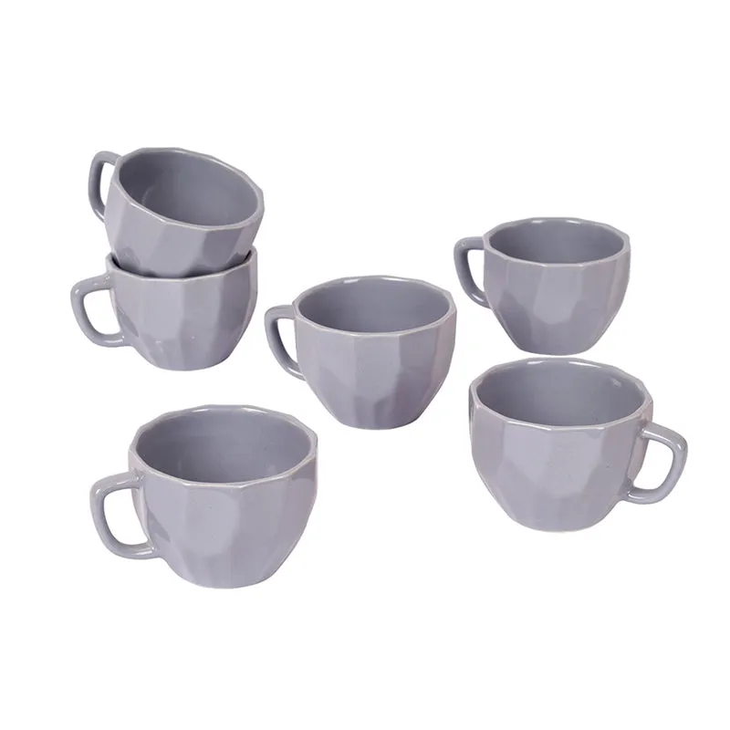 Frisa Ceramic Tea Cup (150mL Each) -  Set of Six media 3