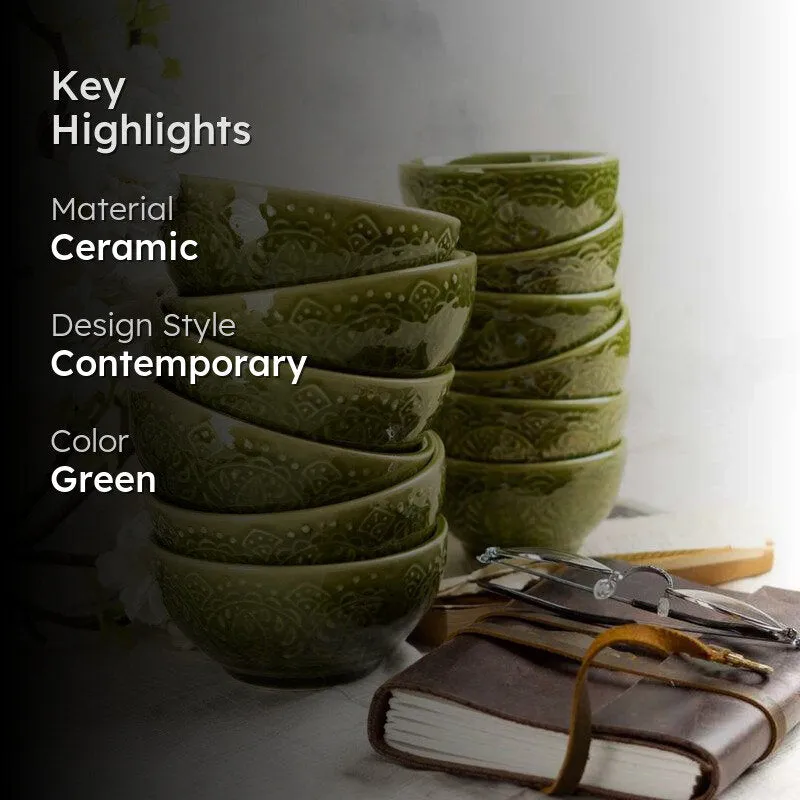 Aspensa Handmade Snack Bowl - 250 ML media 2