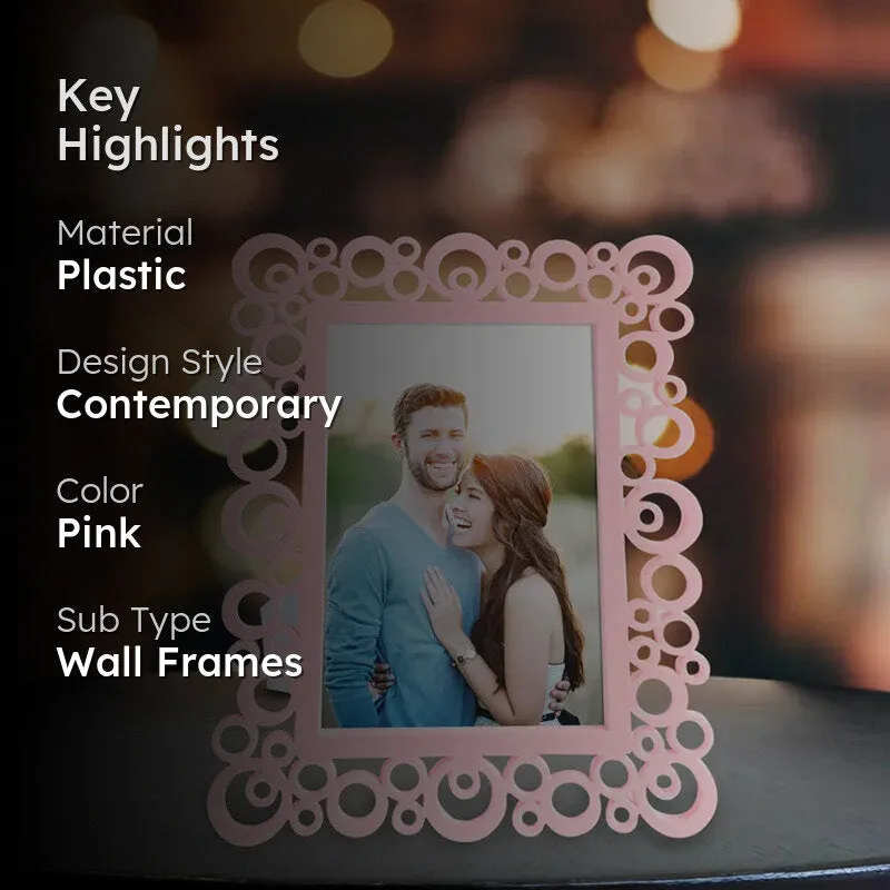 Bubble Bloom Plastic  Photo Frame media 2