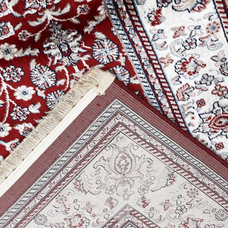 Noorvan Art Silk Carpet - Red media 8