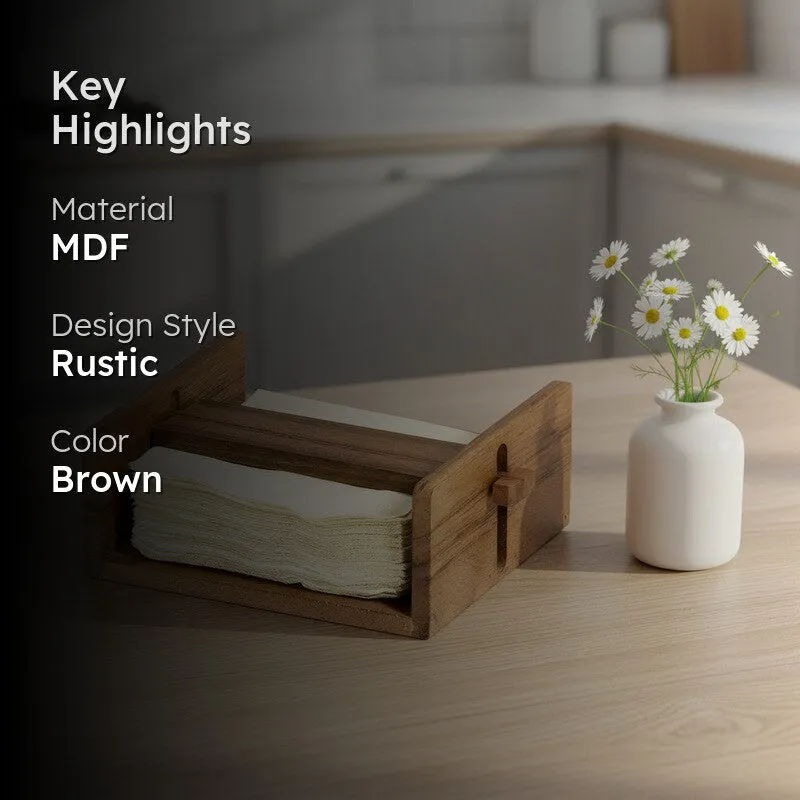 WoodNest MDF Tissue Holder media 2