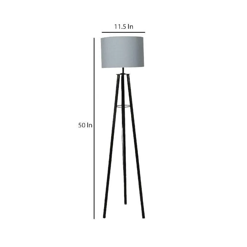 Natura Casper Floor Lamp - Ice Blue media 6