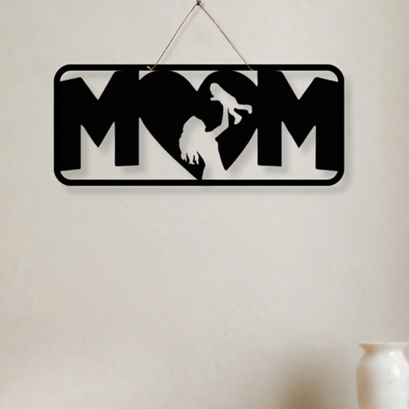 Mom's Heart Iron Wall Accent media 3