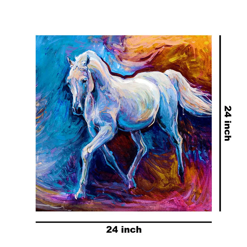 Equine Galloping Wall Painting media 8