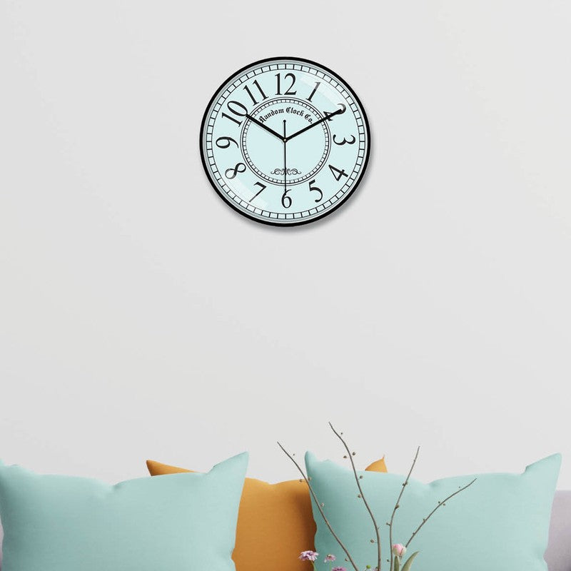 Timeaura Premium Silent Sweep Wall Clock - Green