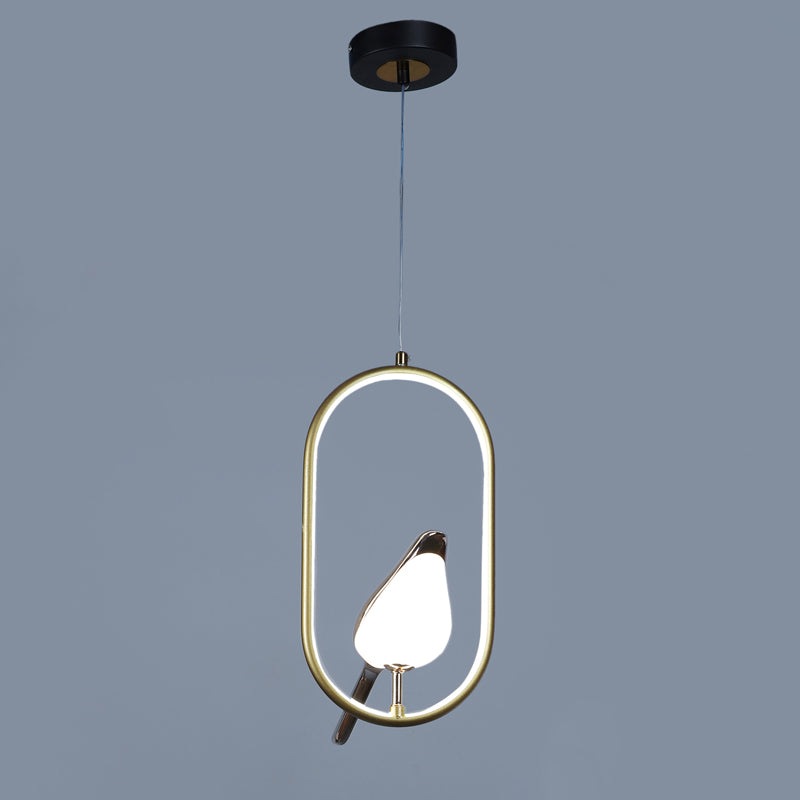 Avian Halo Iron Ceiling Lamp - Oval media 6
