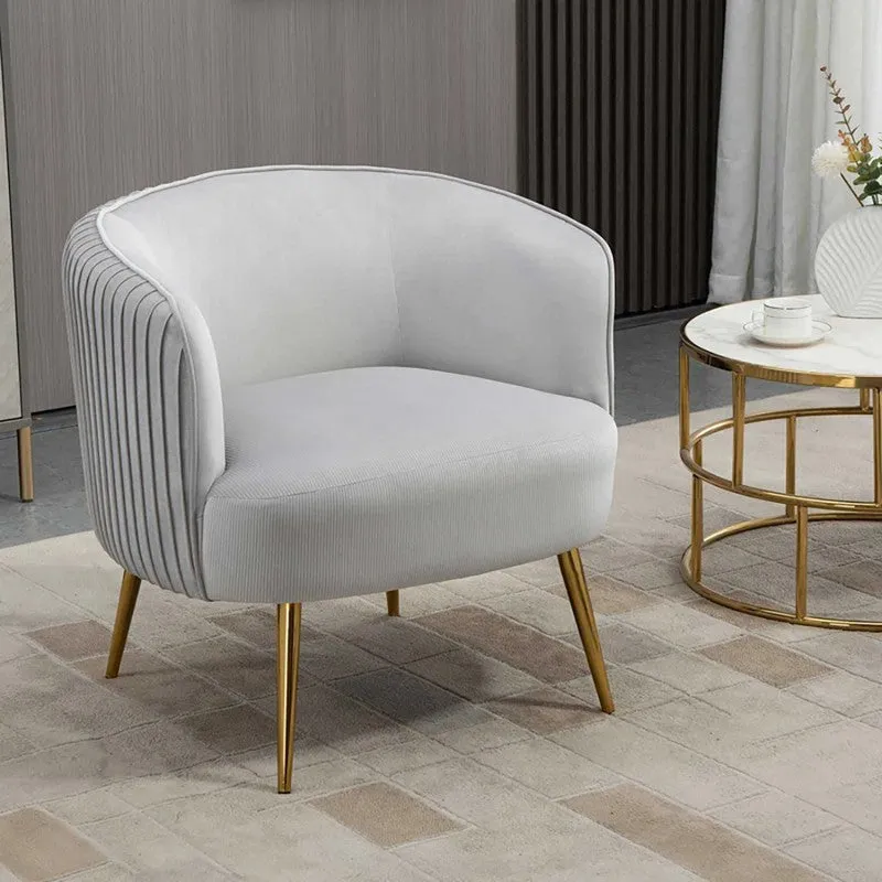 Leiser Accent Chair - Grey media 1