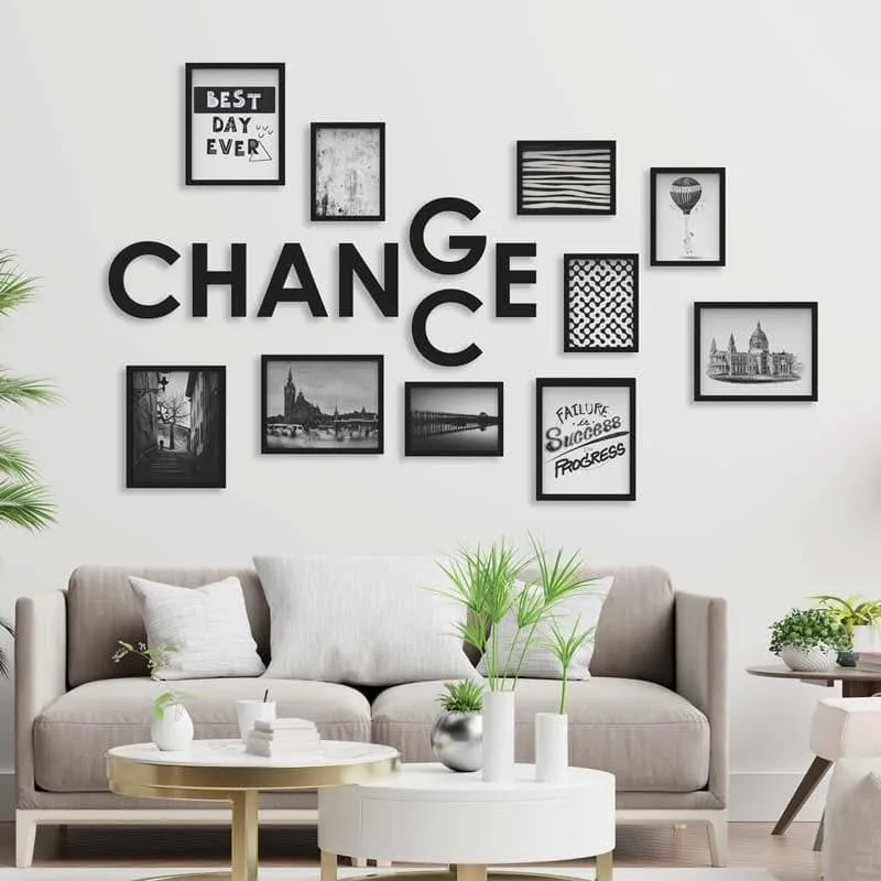 Chance & Change Photo Frame Collage - Set Of Ten media 1
