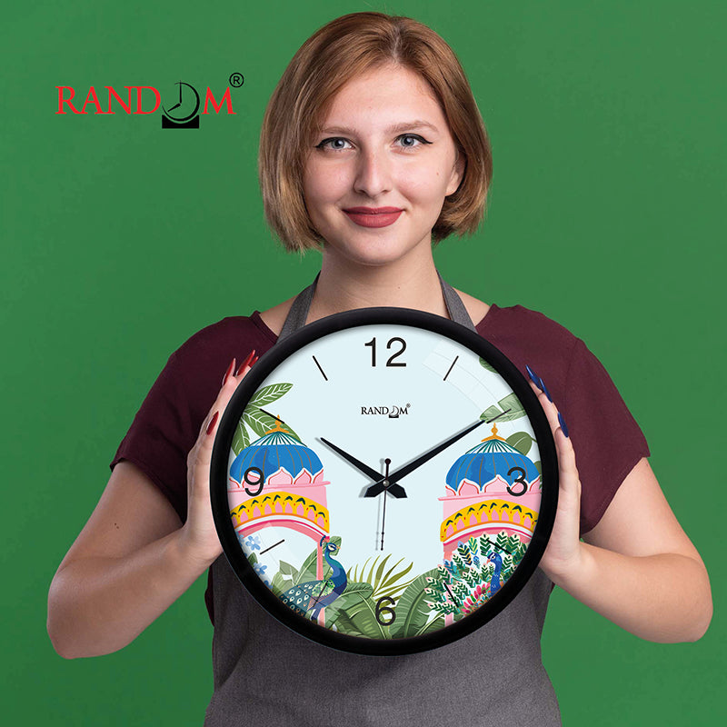 Kanishka Peacock Analog Wall Clock media 6