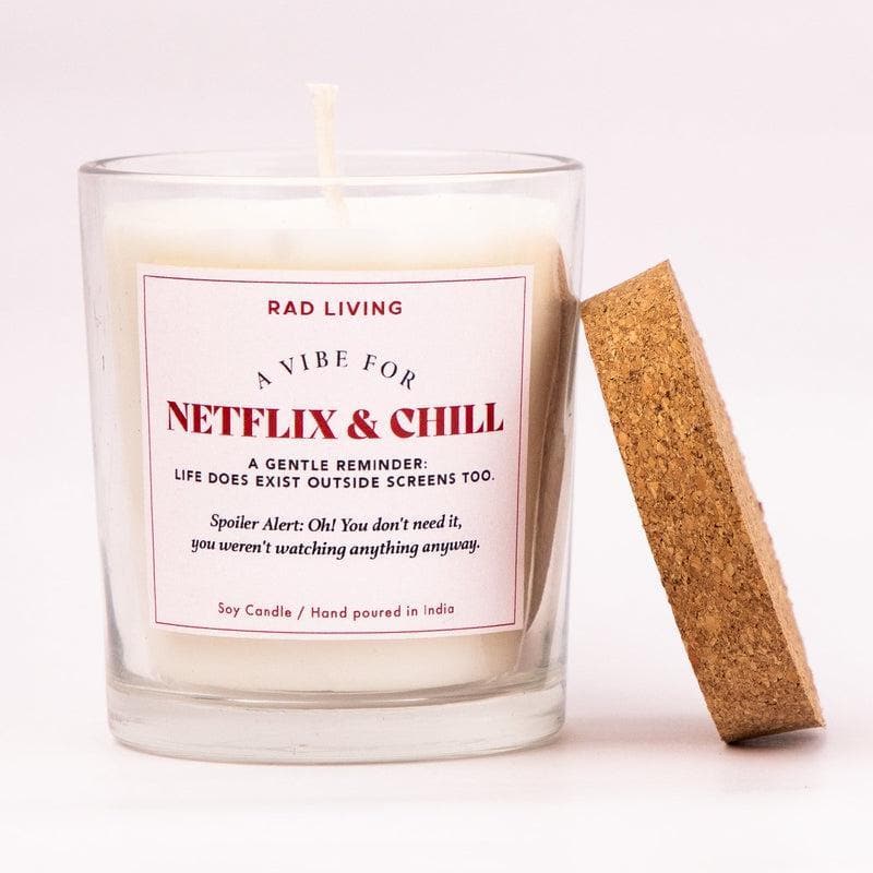 Netflix and Chill Soy Wax Scented Jar Candle media 3