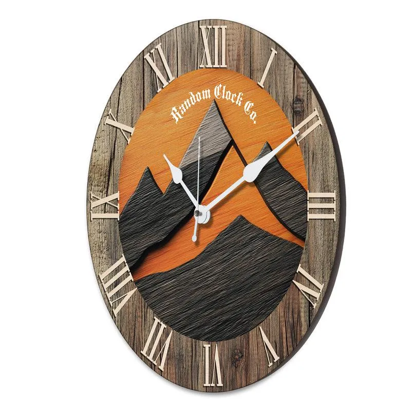 Cyclus Analog Wooden Wall Clock media 5