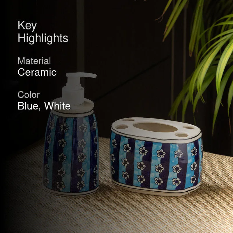 Trishna Ceramic Bathroom Set - Two Piece Set media 2
